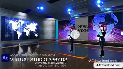 Virtual Studio 2267 D2 broadcast-packages template preview