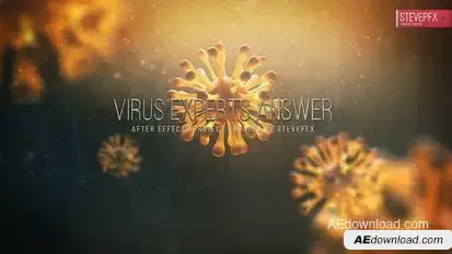 Virus | Coronavirus Covid-19 Opening Titles Openers template preview