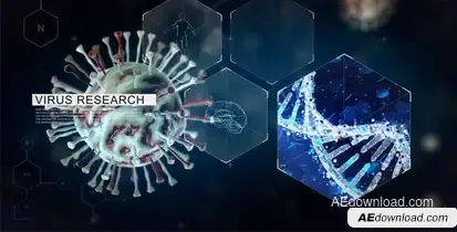 Virus Video Displays template preview