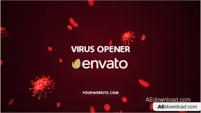 Virus Opener | After Effects Openers template preview