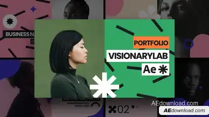 VisionaryLab Portfolio Templates For Ae Openers template preview