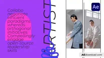 Vivid Shapes Corporate Intro Openers template preview
