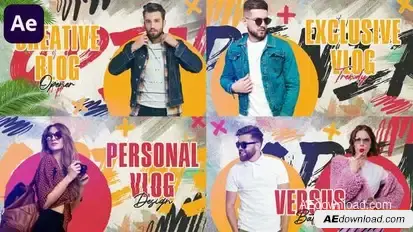Vlog Opener Openers template preview