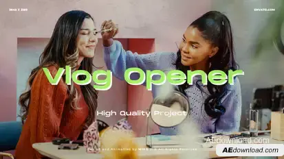 Vlog Opener Openers template preview