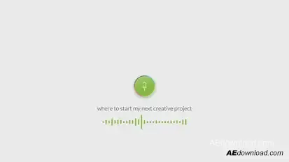 Voice Search Logo Logo Stings template preview