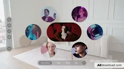 VR AR Immersive Slideshow Video Displays template preview