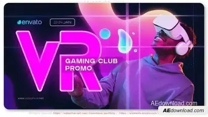 VR Gaming Club Openers template preview