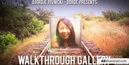 Walkthrough Gallery Video Displays template preview
