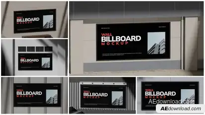 Wall Billboard Mockup Product Promo template preview
