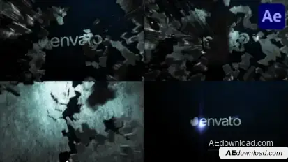 Wall Destruction Logo Reveal | After Effects Logo Stings template preview