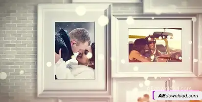 Videohive Wall Memories Video Displays template preview