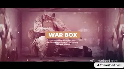 War Box Openers template preview