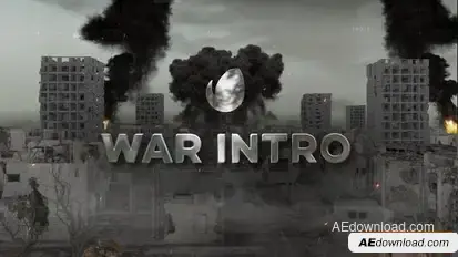 War Intro Openers template preview
