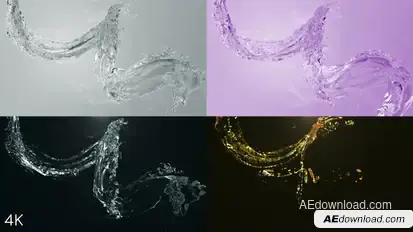 Water Helix Logo Logo Stings template preview