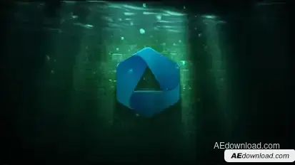 Water Logo Animation Logo Stings template preview