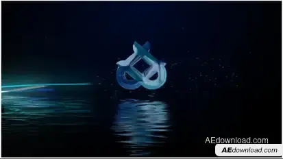 Water Logo Animation Logo Stings template preview