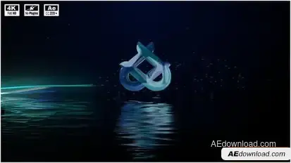 Videohive Water Logo Animation Logo Stings template preview