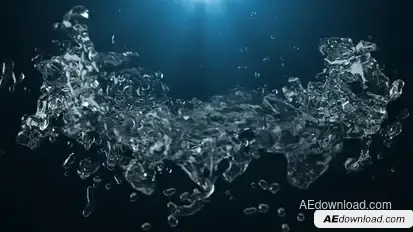 Water Logo Reveal Logo Stings template preview