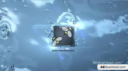 Water Splash Logo Logo Stings template preview