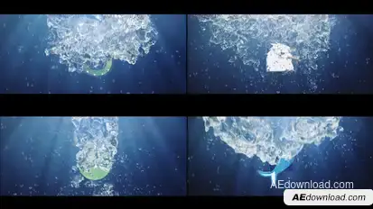 Water Splash Logo Pack Logo Stings template preview
