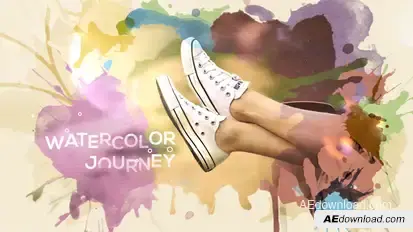 Watercolor Journey Openers template preview