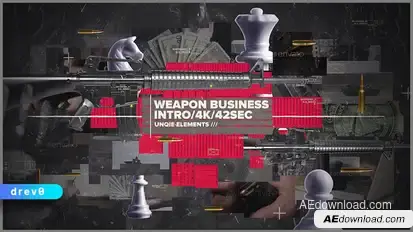 Weapon Business Intro Product Promo template preview