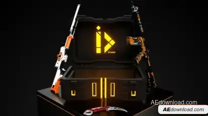 Weapon Cases Logo Openers template preview
