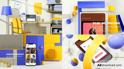 WEB & APP Promo Product Promo template preview
