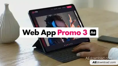 Web App Promo 3 Product Promo template preview