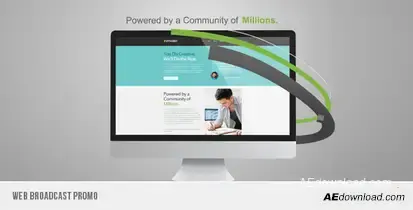 Web Broadcast Promo Openers template preview