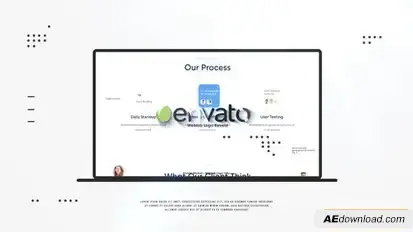 Web Logo Reveal Logo Stings template preview