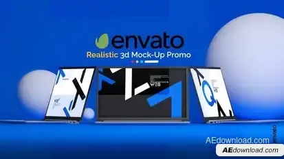 Web Mockup Product Promo template preview