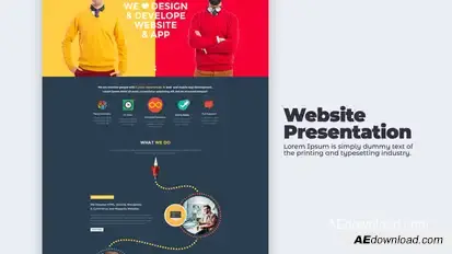Web Promo broadcast-packages template preview