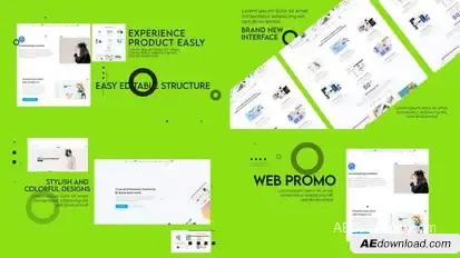 Web Promo Product Promo template preview