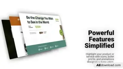 Web Promo Product Promo template preview