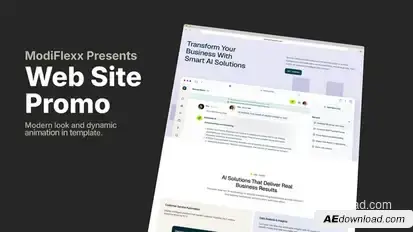 Web Promo Showcase Product Promo template preview