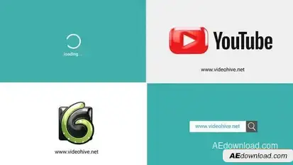 Web Search Logo Reveal Logo Stings template preview