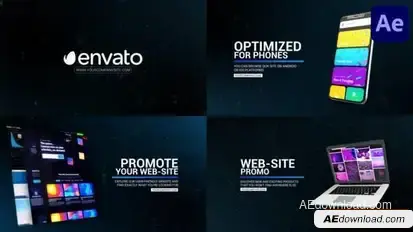 Web Site Promo | After Effects Openers template preview