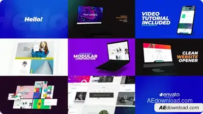 Website Intro Product Promo template preview