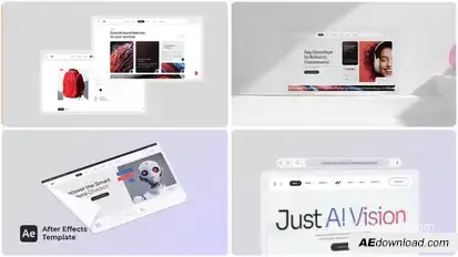 Website Mockup Promotion Product Promo template preview