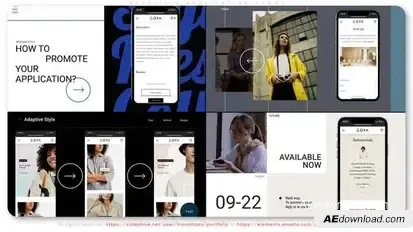 Website N Application Promo Product Promo template preview