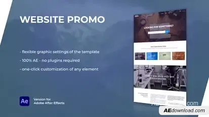 Website Presentation Product Promo template preview