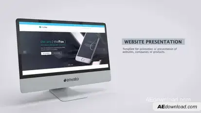 Website Presentation Product Promo template preview
