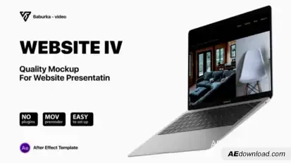 Website Presentation IV Product Promo template preview