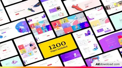 Website Presentation Pack 2 Product Promo template preview