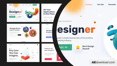 Website Promo 0.2 Product Promo template preview