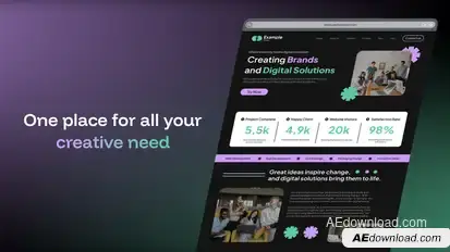 Website Promo Product Promo template preview