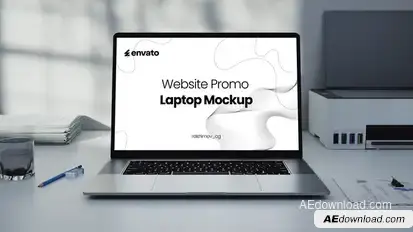 Website Promo Laptop Mockup Product Promo template preview