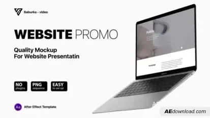 Website Promo | Mockups Product Promo template preview