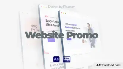 Website Promo Presentation Product Promo template preview